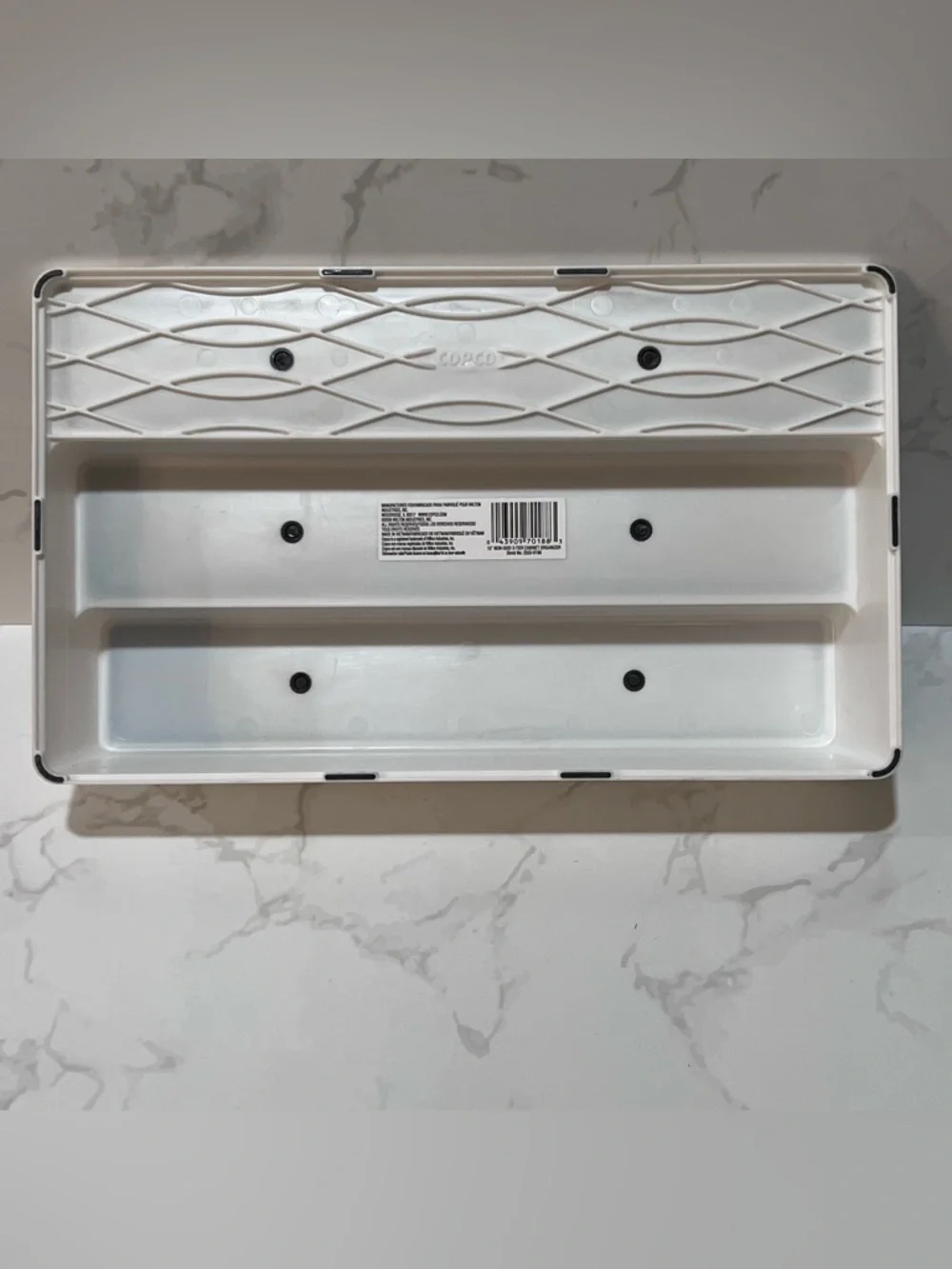 Copco 3-Tier Non-Skid Shelf Organizer for Kitchen Cabinet or Pantry 15” inch